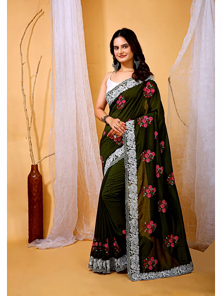 Vichitra Silk Saree