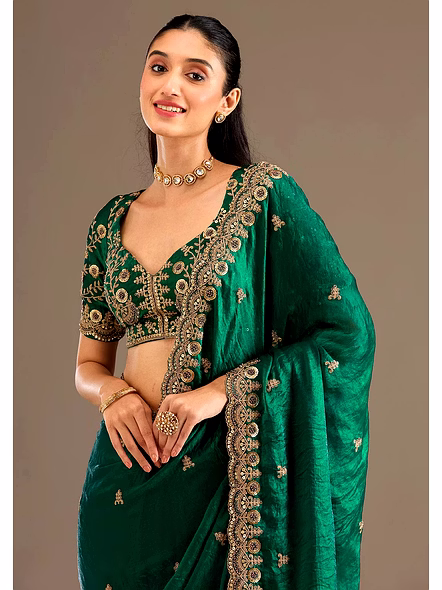 fendi designer saree