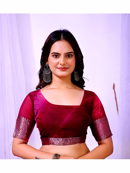banarasi organza silk saree
