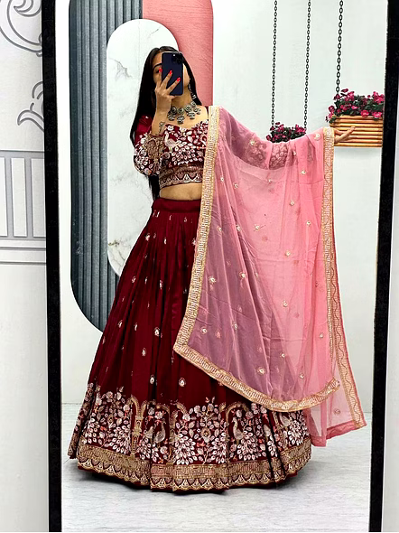ethnic party wear lehenga