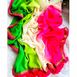 chitra tex georgette sarees