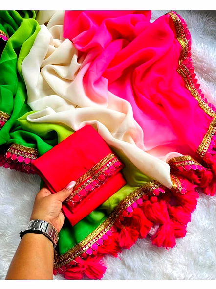 Georgette Sarees-3