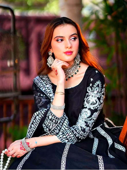 satin lehenga designs