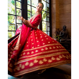shiv chinon silk suit with dupatta for women