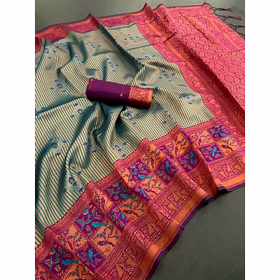 hari tex kanchi designer silk saree