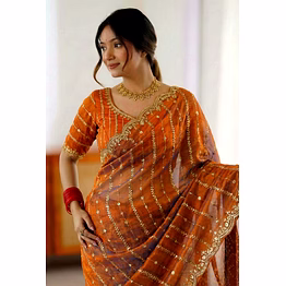 chitra tex fancy saree for wedding