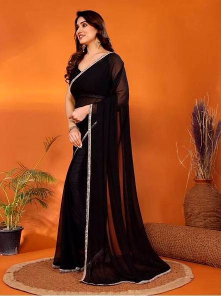 georgette saree