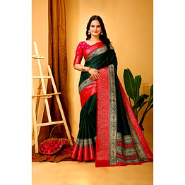 chitra tex dola silk saree for party wear