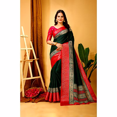 chitra tex dola silk saree for party wear