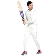Vella OFF WHITE Color  Cricket Uniform Dress Full Sleeves