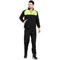 Vella Black Neon Color Radium Tape Tracksuit