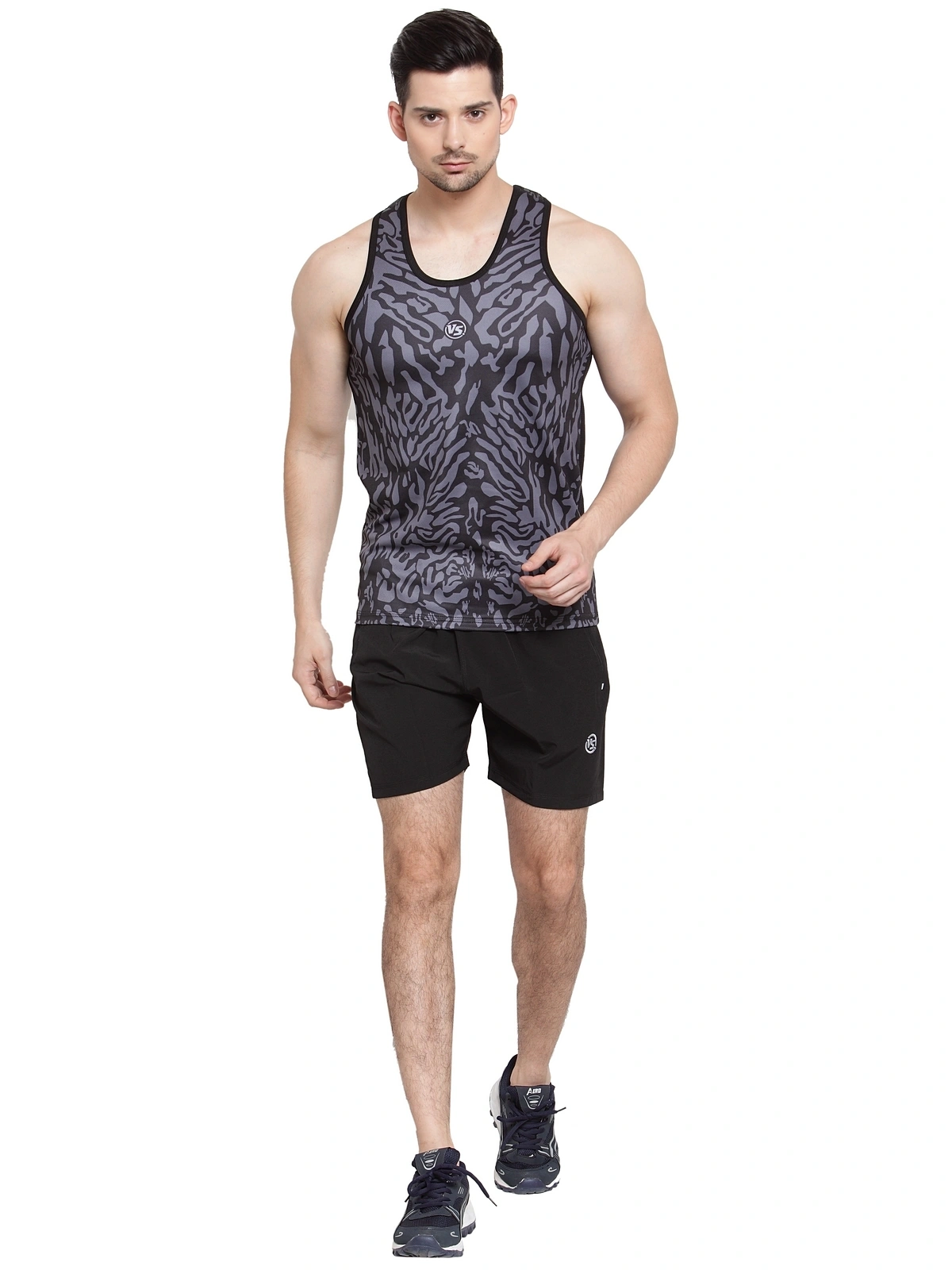 Vella Black Radium Color  Shorts-XL-Black-2