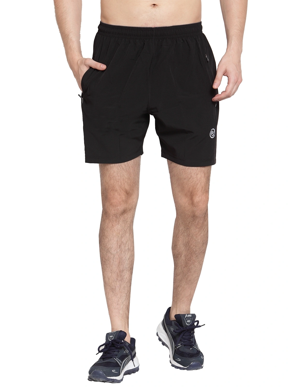 Vella Black Radium Color  Shorts-VSNS499_TIK_BLK_RDM_L