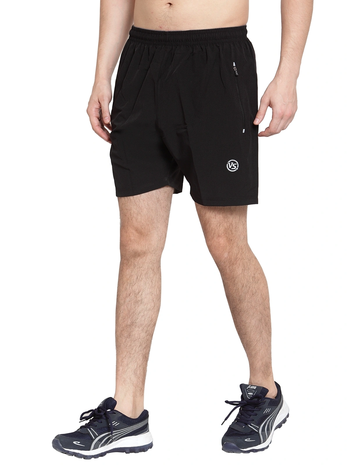 Vella Black Radium Color  Shorts-2XL-Black-3