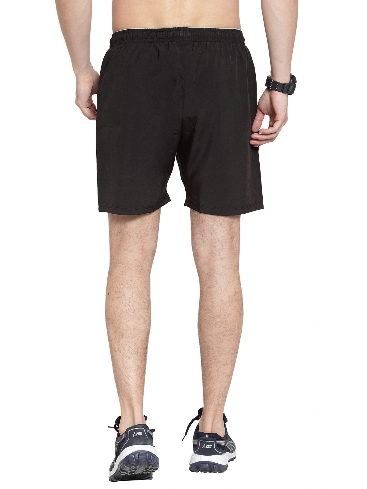 Vella Black Radium Color  Shorts-M-Black-1