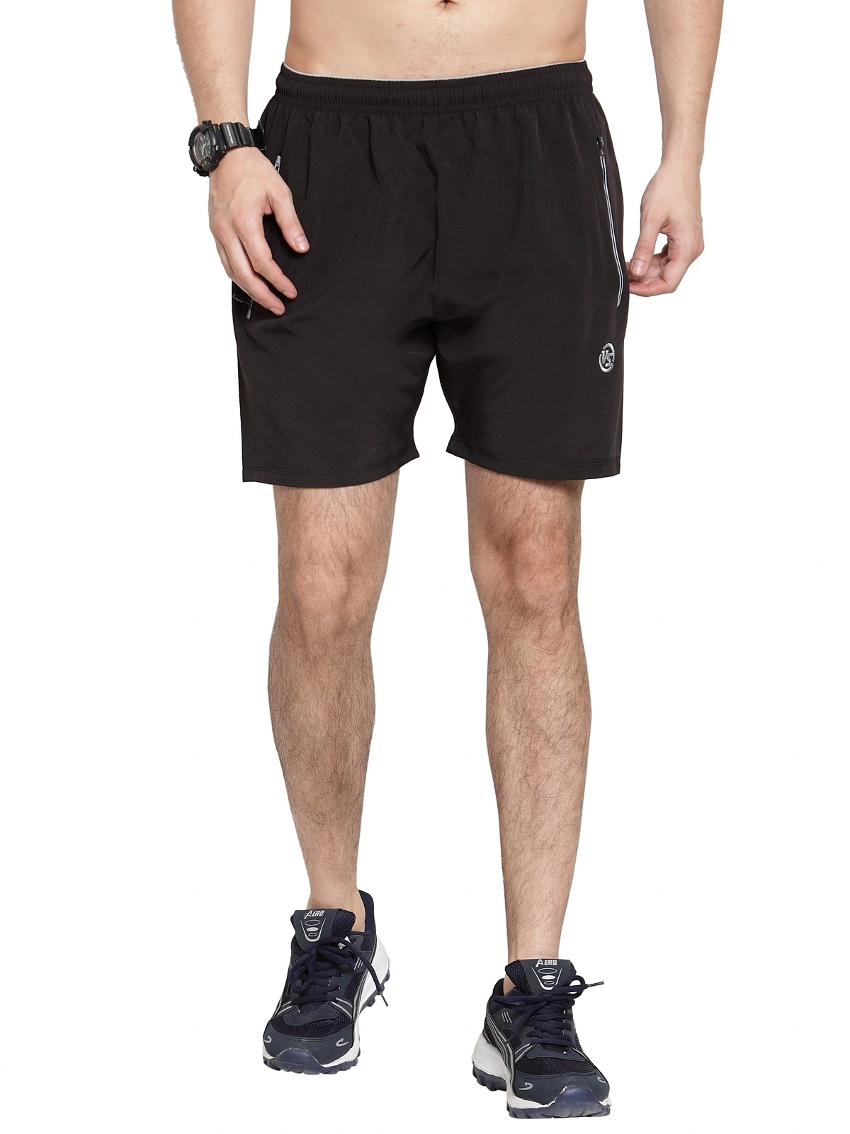 Vella Black Radium Color  Shorts-VSNS499_PIP_BLK_RDM_XL