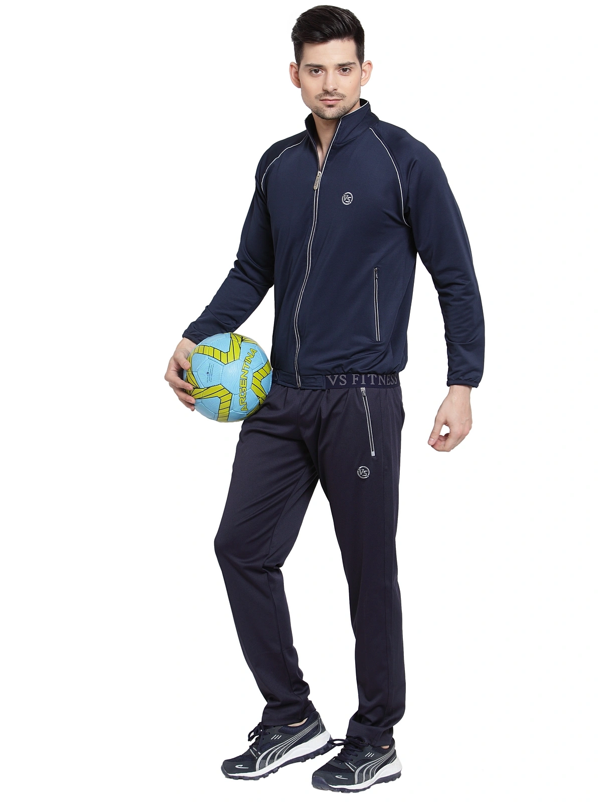 Vella Navy Blue Color  Tracksuit-Navy-2XL-4