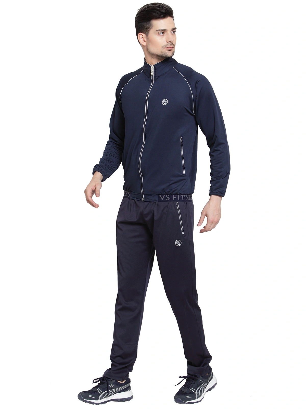 Vella Navy Blue Color  Tracksuit-Navy-L-3