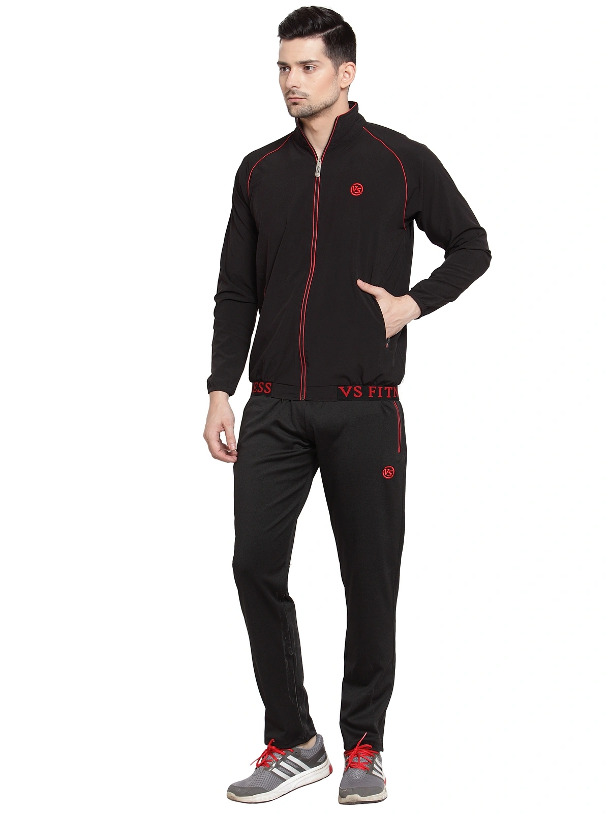 Vella Black Color  Tracksuit-XL-Black-4