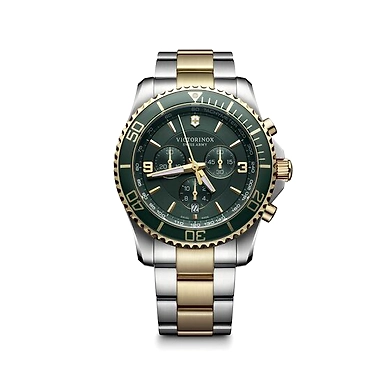 Maverick Chronograph green &amp; silver-Victorinox748