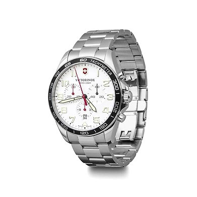 Fieldforce Chrono white &amp; silver-1