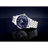 Alliance blue &amp; silver