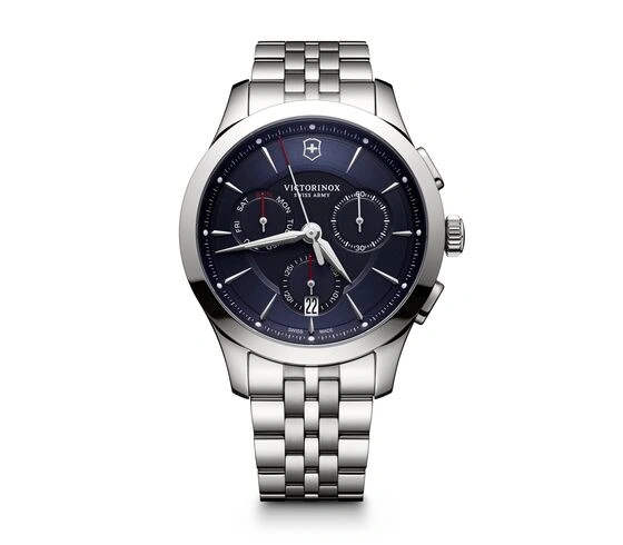 Alliance Chronograph, 44 mm blue &amp; silver-Victorinox798