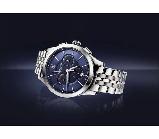 Alliance Chronograph, 44 mm blue &amp; silver-1