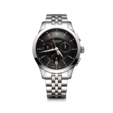 Alliance Chronograph, 44 mm black &amp; silver-Victorinox799