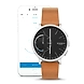 Hagen Brown Leather Hybrid Smartwatch-1-sm