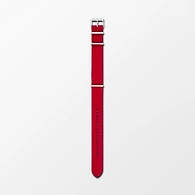 20mm Standard NATO Nylon Watch Strap, Red