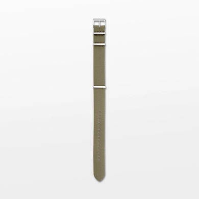 20mm Standard NATO Nylon Watch Strap, Green-SKB6043