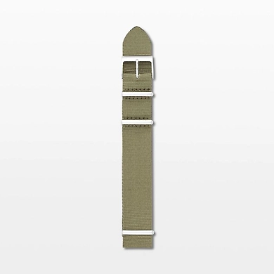 20mm Standard NATO Nylon Watch Strap, Green-1