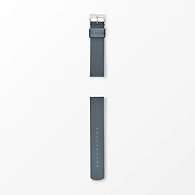 20mm Standard Interchangeable Silicone Watch Strap, Gray
