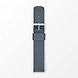 20mm Standard Interchangeable Silicone Watch Strap, Gray-1-sm