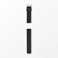 20mm Standard Silicone Watch Strap, Black