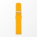 20mm Standard Silicone Watch Strap, Yellow-1-sm