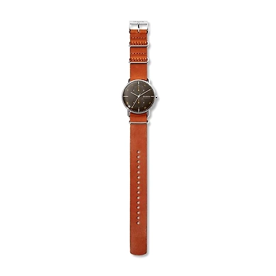 Horizont Brown Leather Dual Time Watch-1