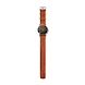 Horizont Brown Leather Dual Time Watch-1-sm