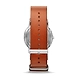 Horizont Brown Leather Dual Time Watch-2-sm
