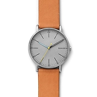 Signatur Tan Leather Watch