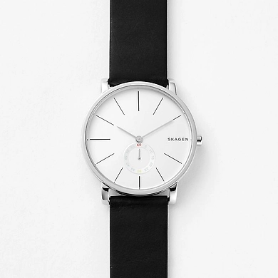 Hagen Leather Watch Review Snapshot 4.2-SKW6274