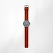 Signatur Slim Titanium and Cognac Leather Watch-1-sm
