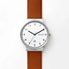 Ancher Cognac Leather Watch-SKW6433-sm