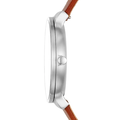 Ancher Cognac Leather Watch-2