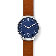 Grenen Brown Leather Watch