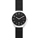 Grenen Black Leather Watch-SKW6459-sm