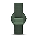Aaren Kulor Matte Green Steel-Mesh 40mm Watch-2-sm