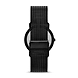 Horizont Black Steel-Mesh Dual Time Watch-2-sm