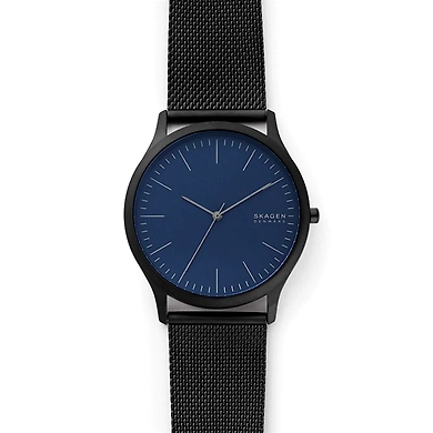 Jorn Black Steel-Mesh Watch-SKW6554